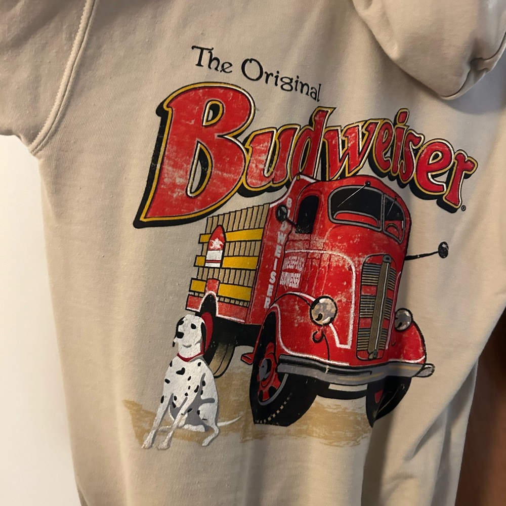 Budweiser Tan Hoodie